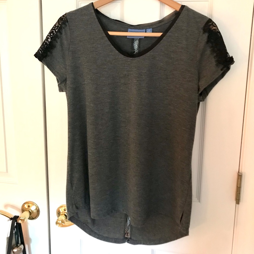 Cute Lace Detail Top